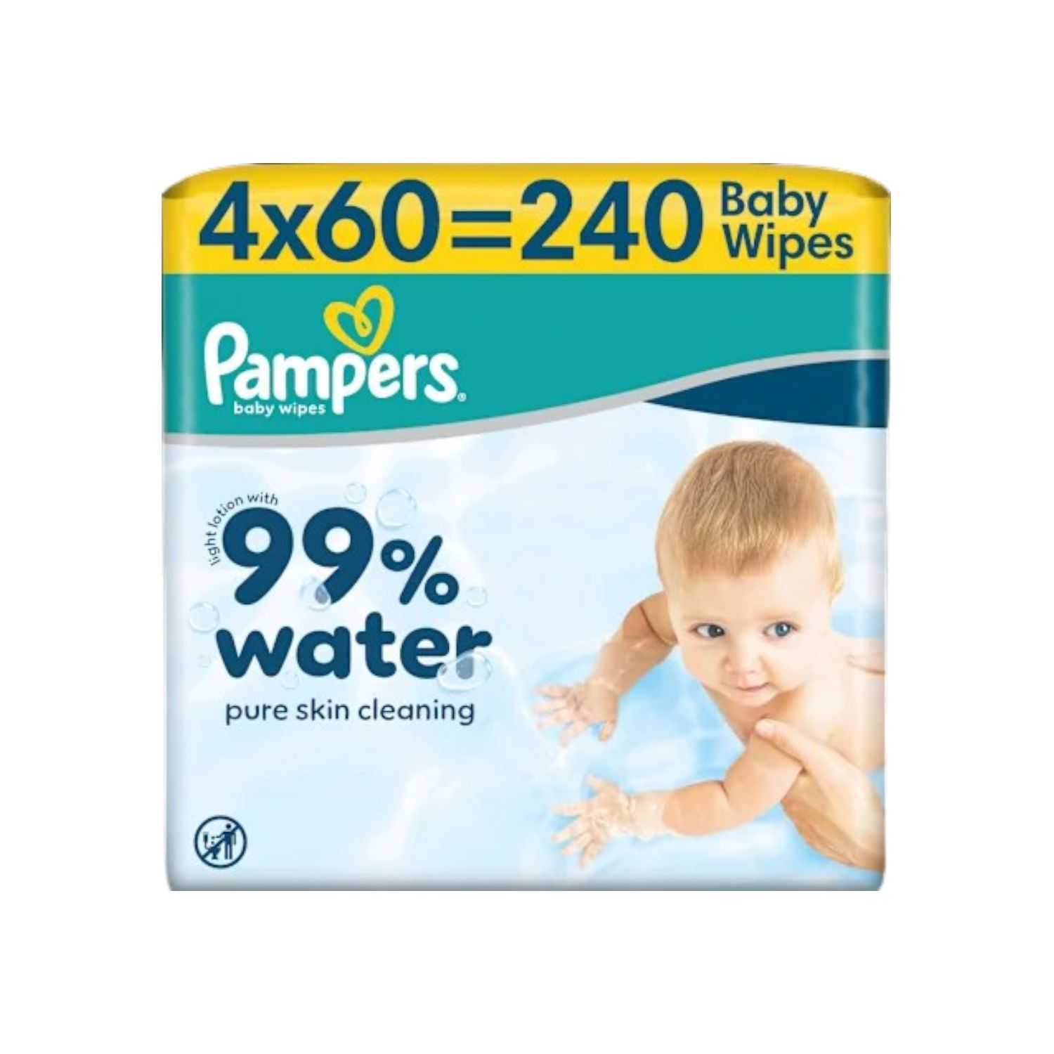 Pampers Feuchttücher 99 % water