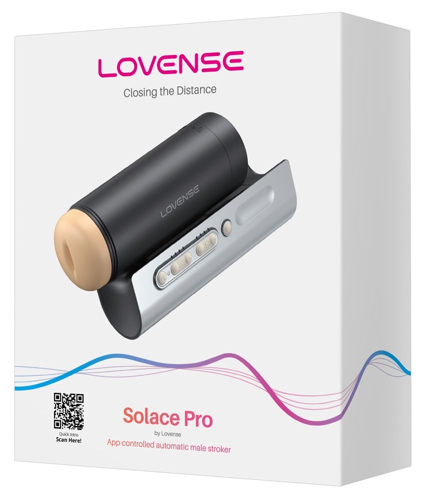 Lovense - Solace Pro - Masturbator inklusive Tischhalterung