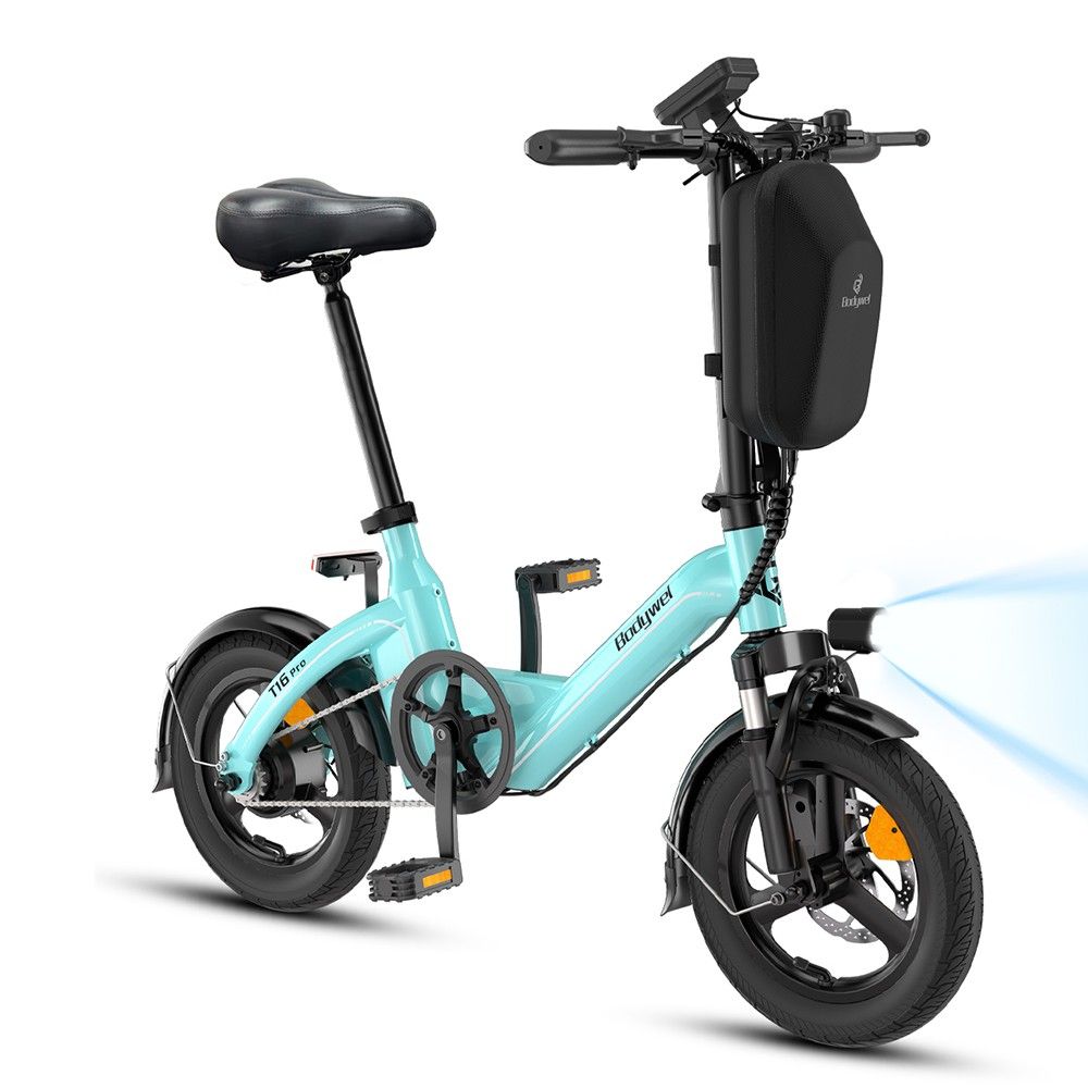Bodywel T16 Pro 14' Faltbares E-Bike 360Wh Mini-E-Bike mit App-Unterstützung