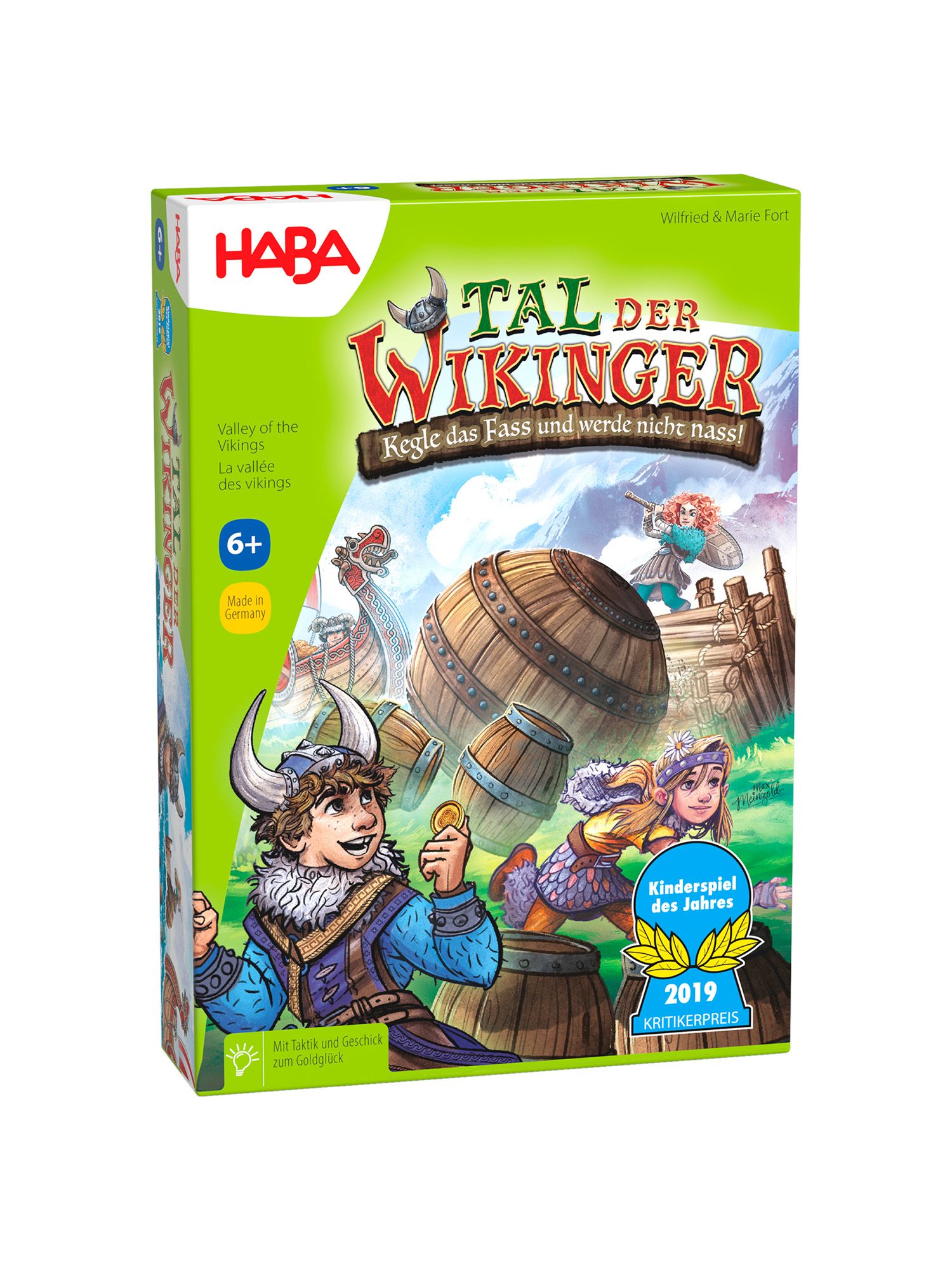 HABA Lernspielzeug Tal der Wikinger (Kinderspiel des Jahres 2019)