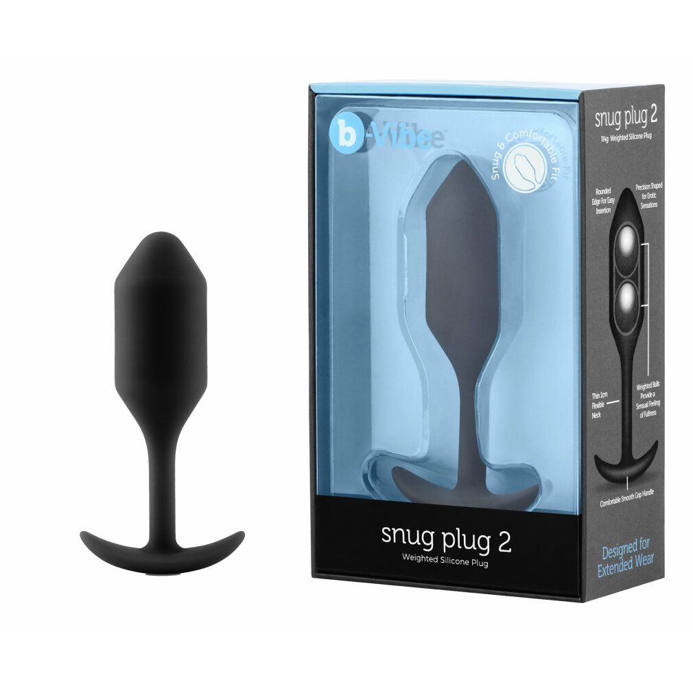 B-vibe - Snug Plug 2 - Gewichteter Analplug