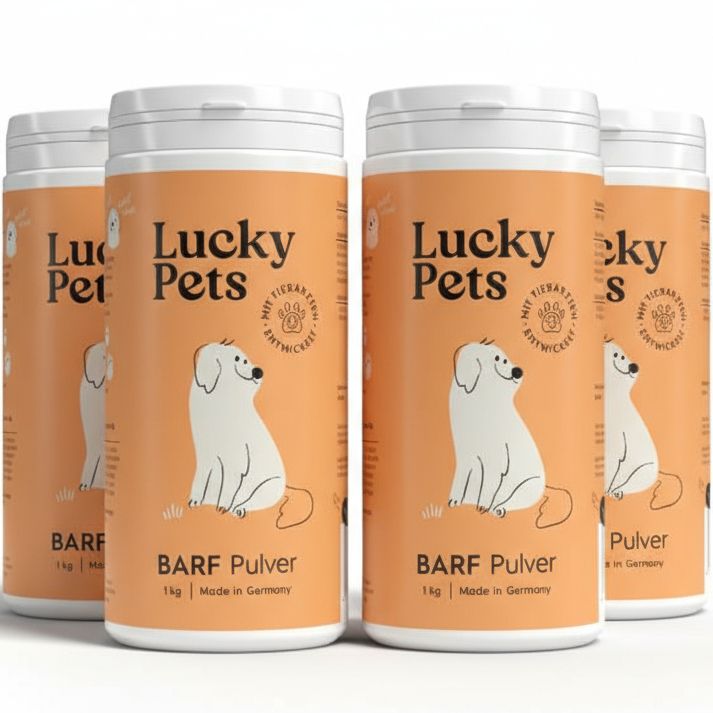 Barf Pulver Futtertopping Hund - Seealgenmehl Hund, Barf Zusatz Hund, Mineralien und Vitamine