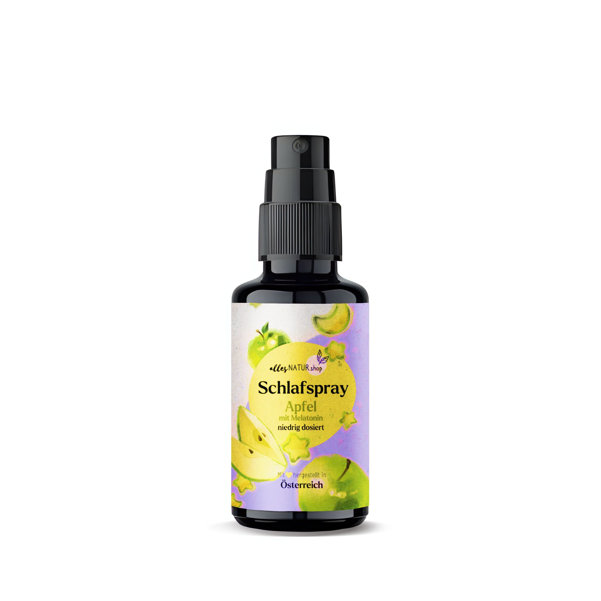 allesNATUR Schlafspray Apfel mit Melatonin extra mild