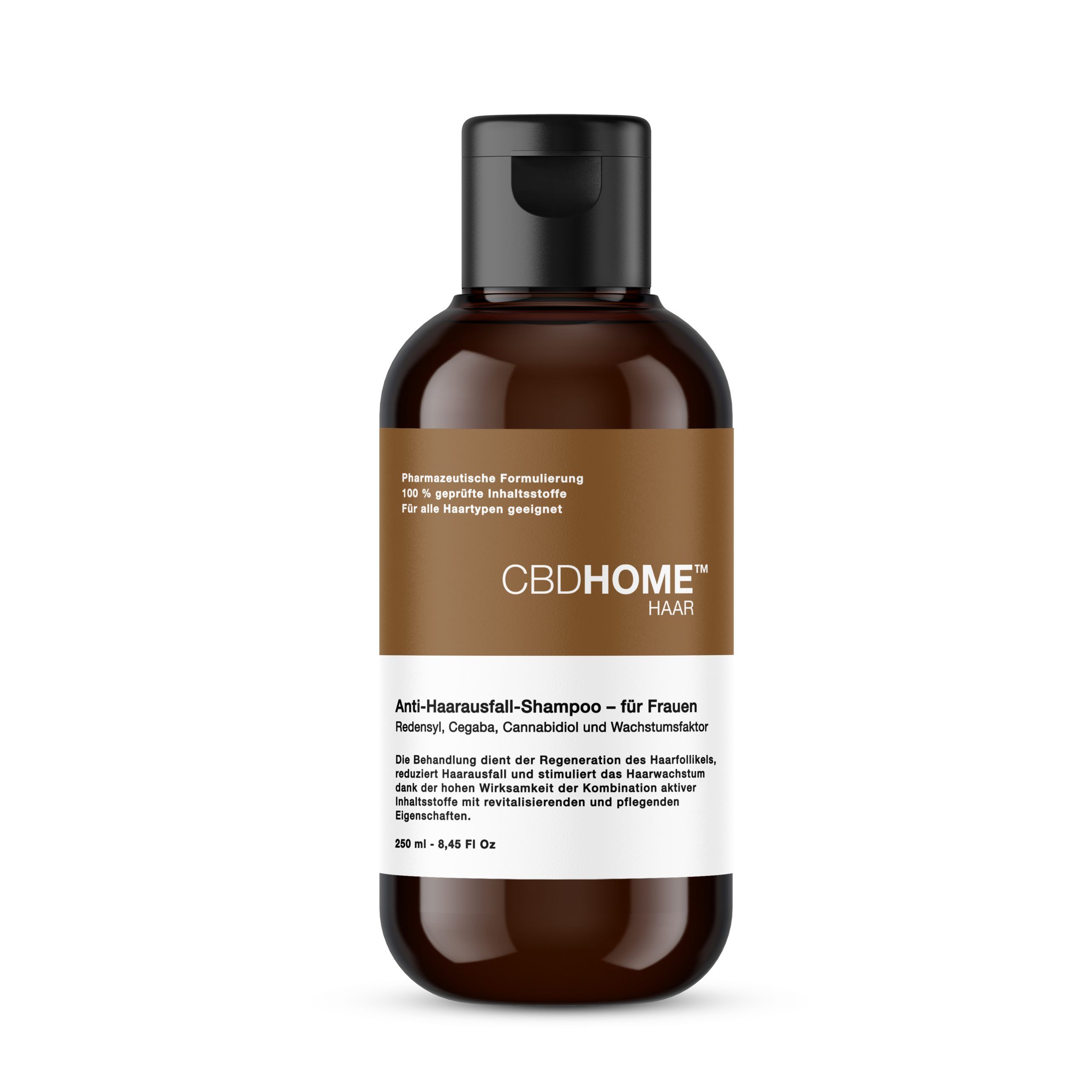 CBD HOME – Anti-Haarausfall Shampoo (Frauen) – 1 % CBD