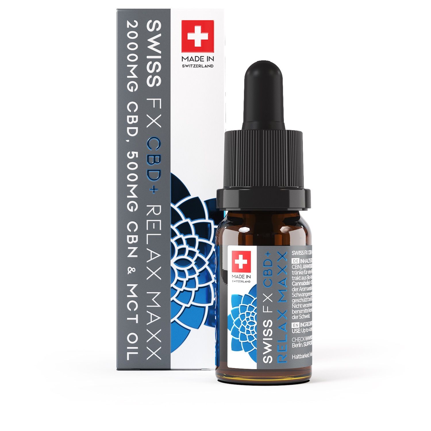 SWISS FX CBD ÖL: RELAX MAXX