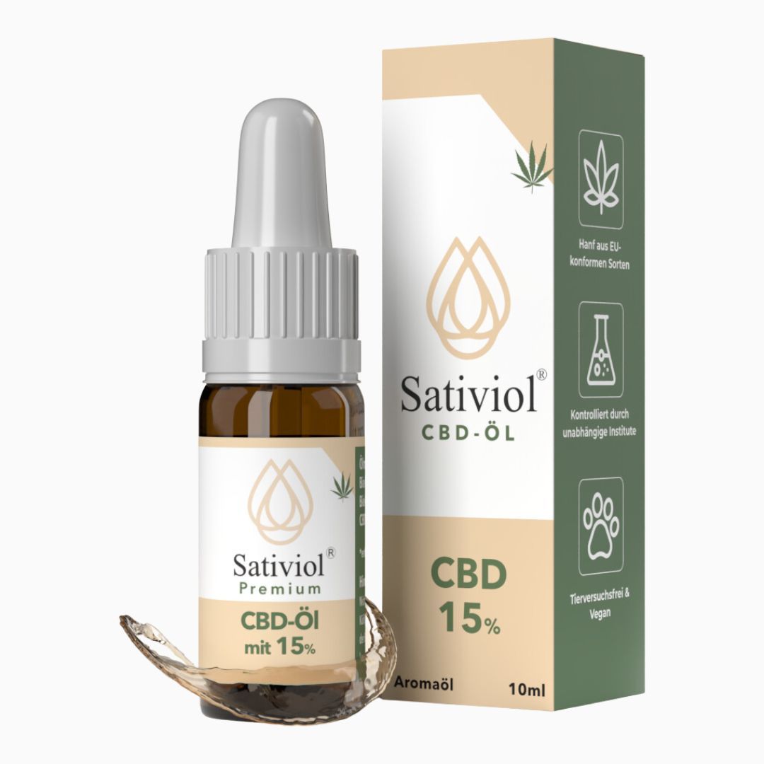 Sativiol CBD Öl 15% Vollspektrum Premiumöl