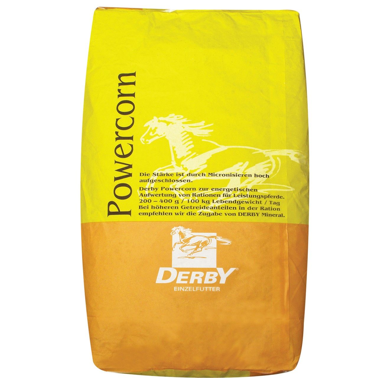 Derby Pferdefutter Powercorn Maisflocken