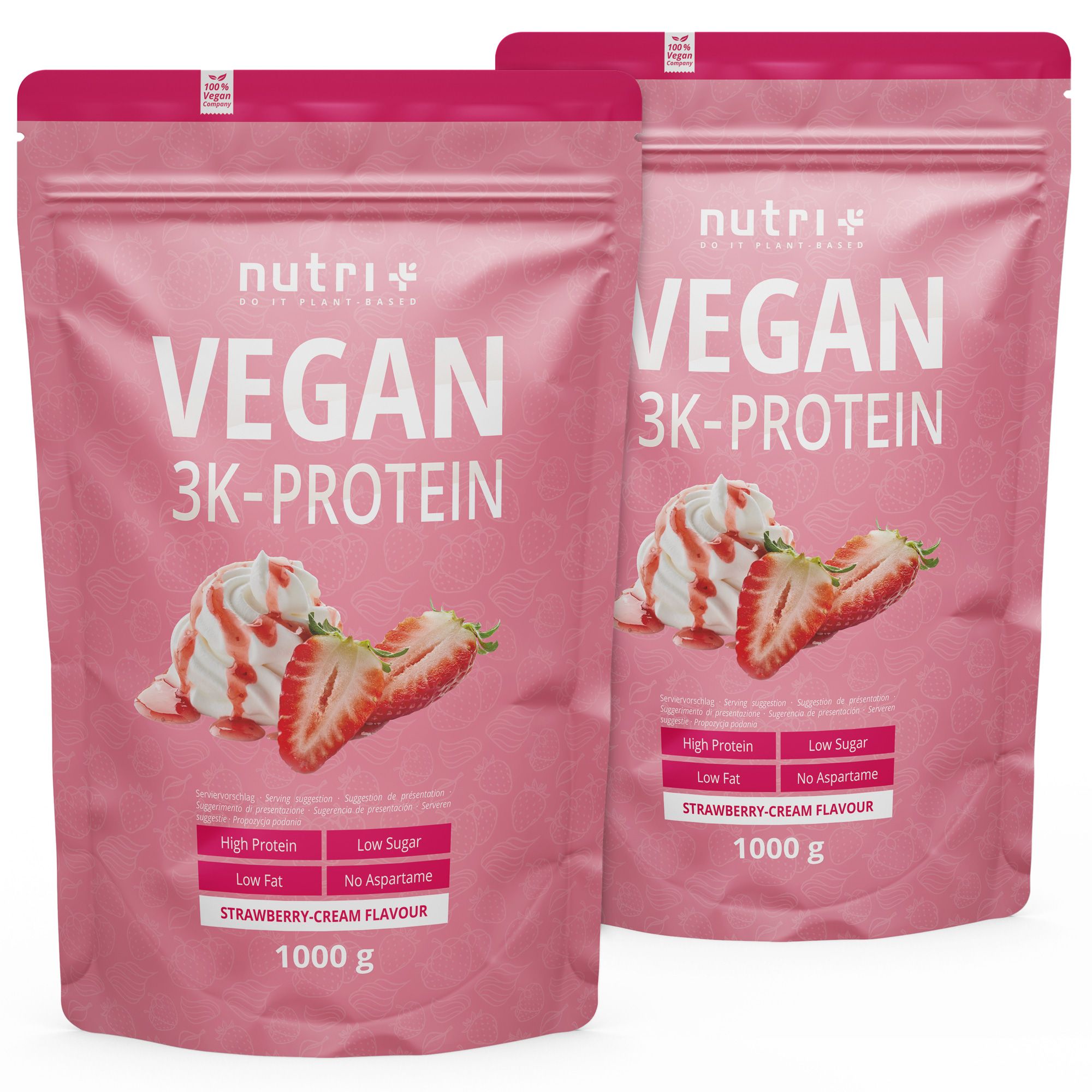 Nutri+ Veganes Proteinpulver 3K - Vegan Protein