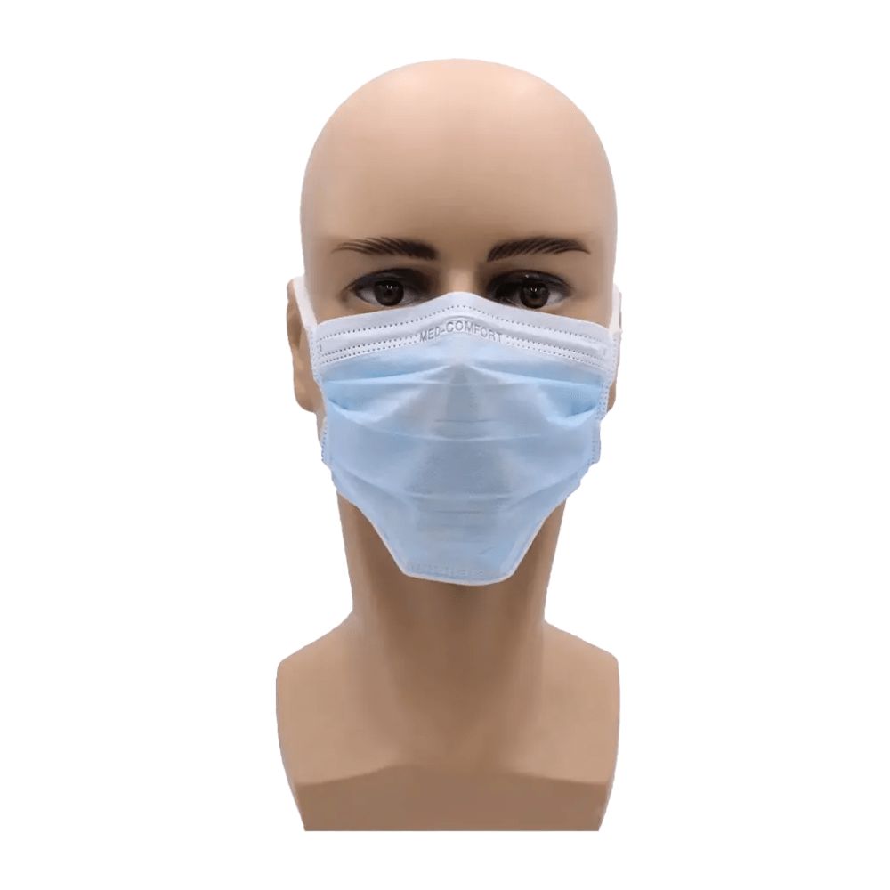 MED-COMFORT Mundschutz 3-lg. zum Binden TYP IIR