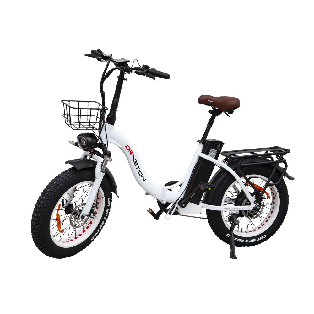 DRVETION CT20 Elektrofahrrad mit Frontkorb, 48V 20AH Akku