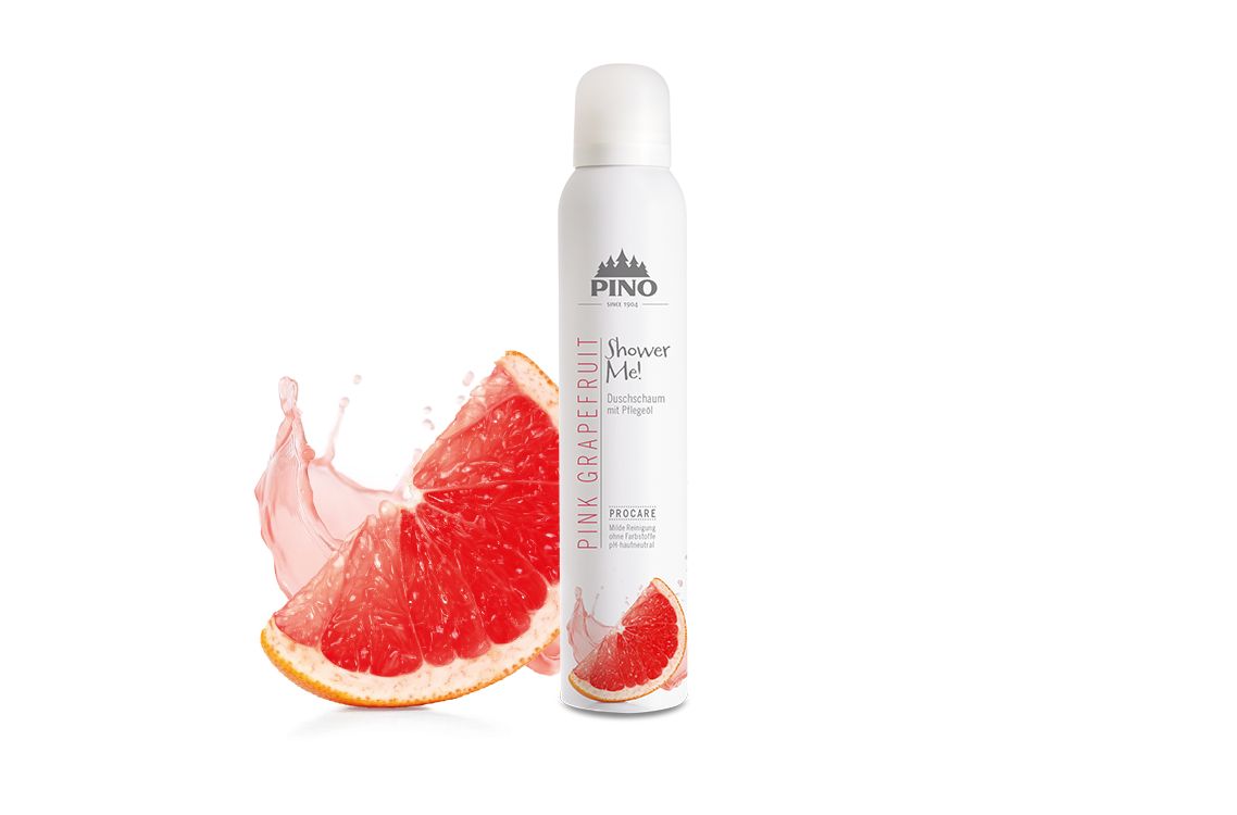 Pino Shower Me Duschschaum Pink Grapefruit