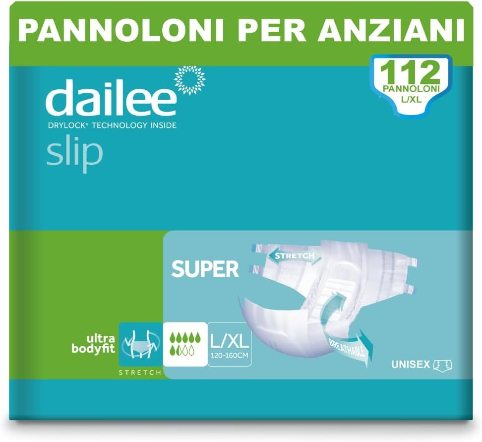 Dailee Slip Super Inkontinenz Windeln für Erwachsene