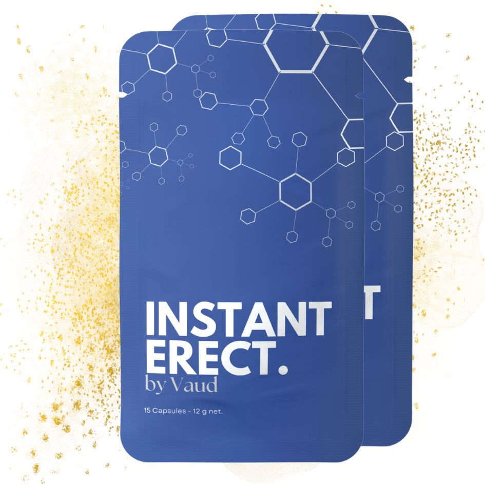 Vaud® Instant Erect – Natürliches Potenzmittel für Männer –Alternative zu Viagra und Kamagra