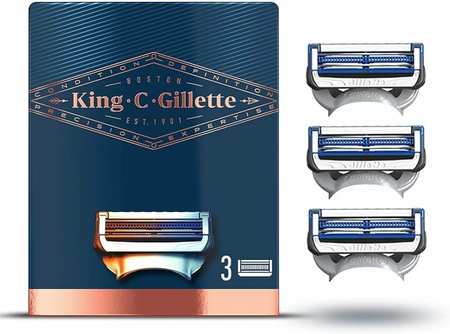 Gillette King C Rasierklingen
