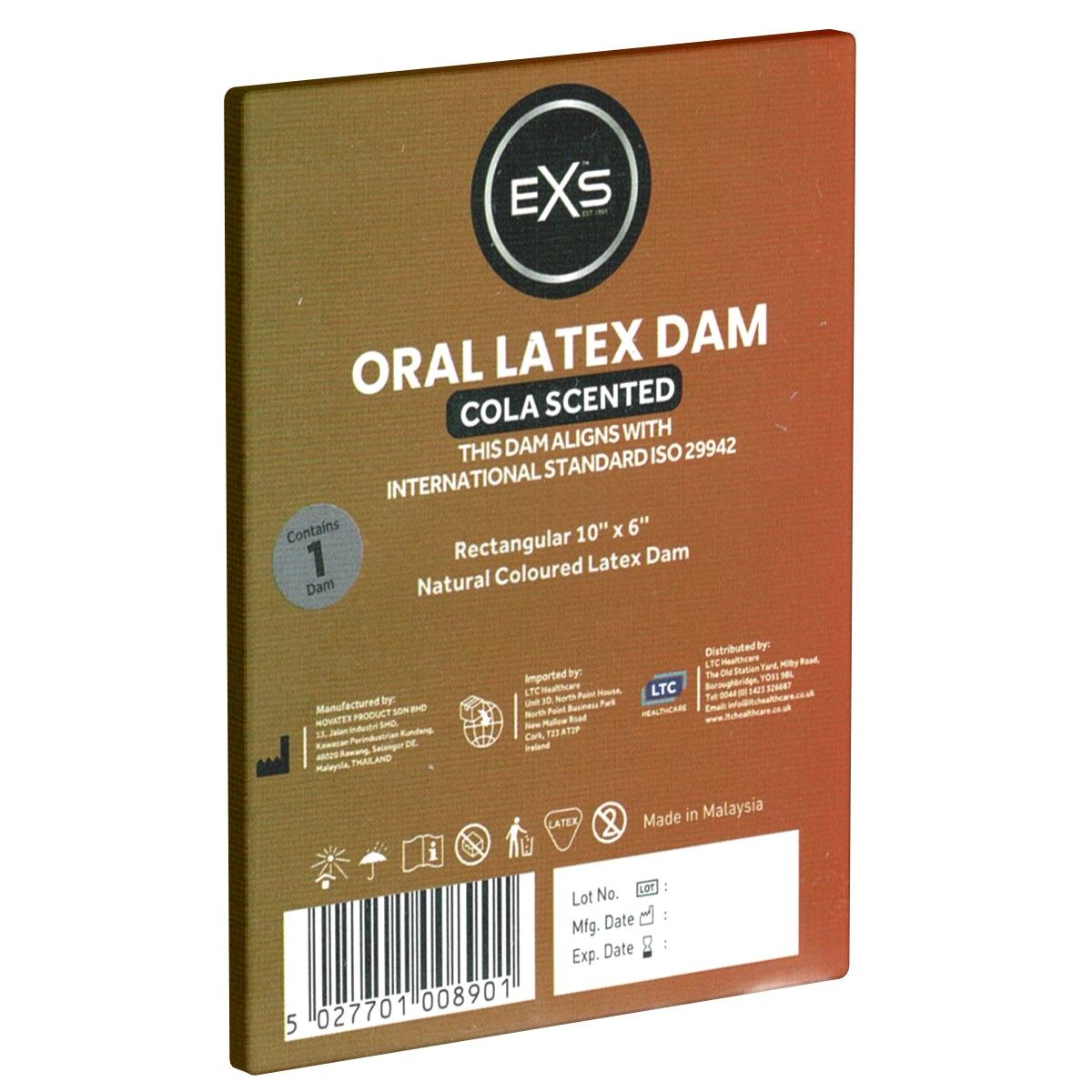 EXS *Cola Scented Oral Latex Dam*