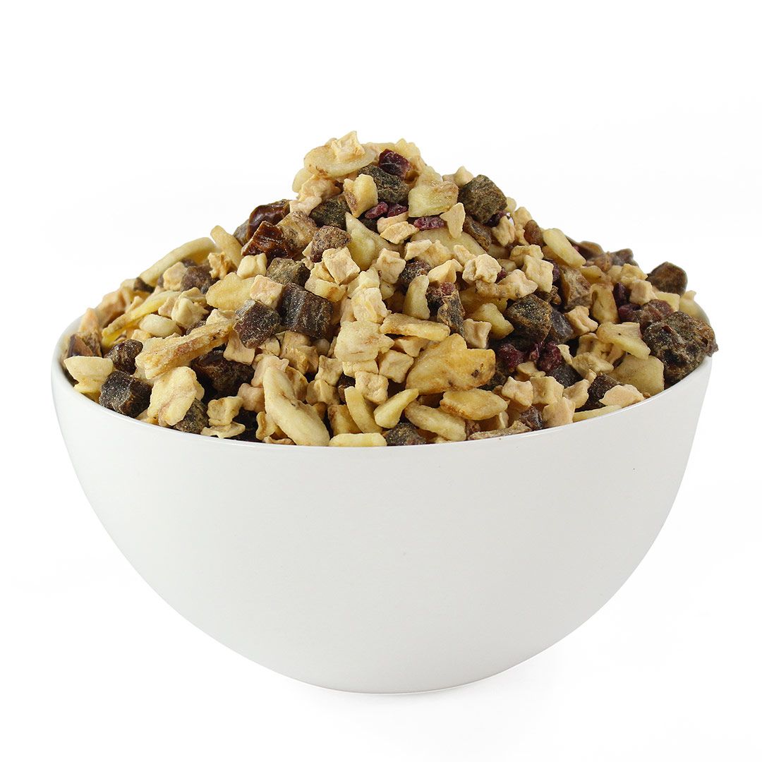PERRO Obst Mix - Obst Flocken für Hunde