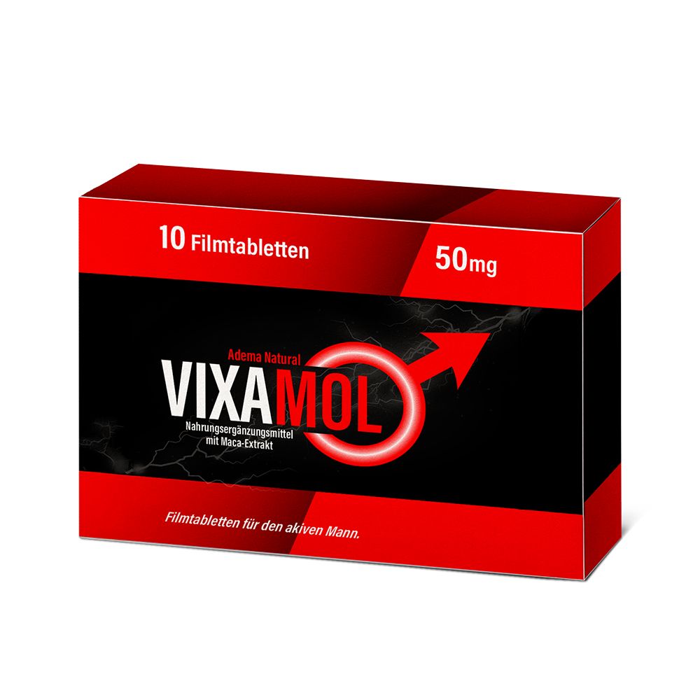 Adema Natural® | Vixamol Filmtabletten | Potenz Mittel Alternative für aktive Männer