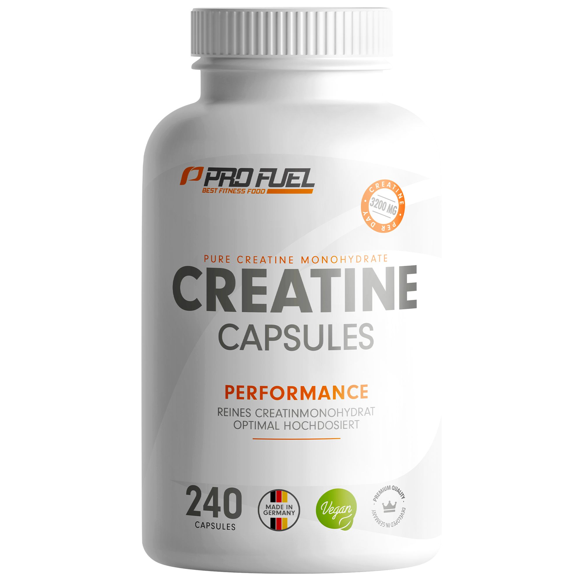 ProFuel - Creatin 5000 Giga Caps - 1137 mg Creatine-Monohydrate pro Kapsel - 300 Kapseln