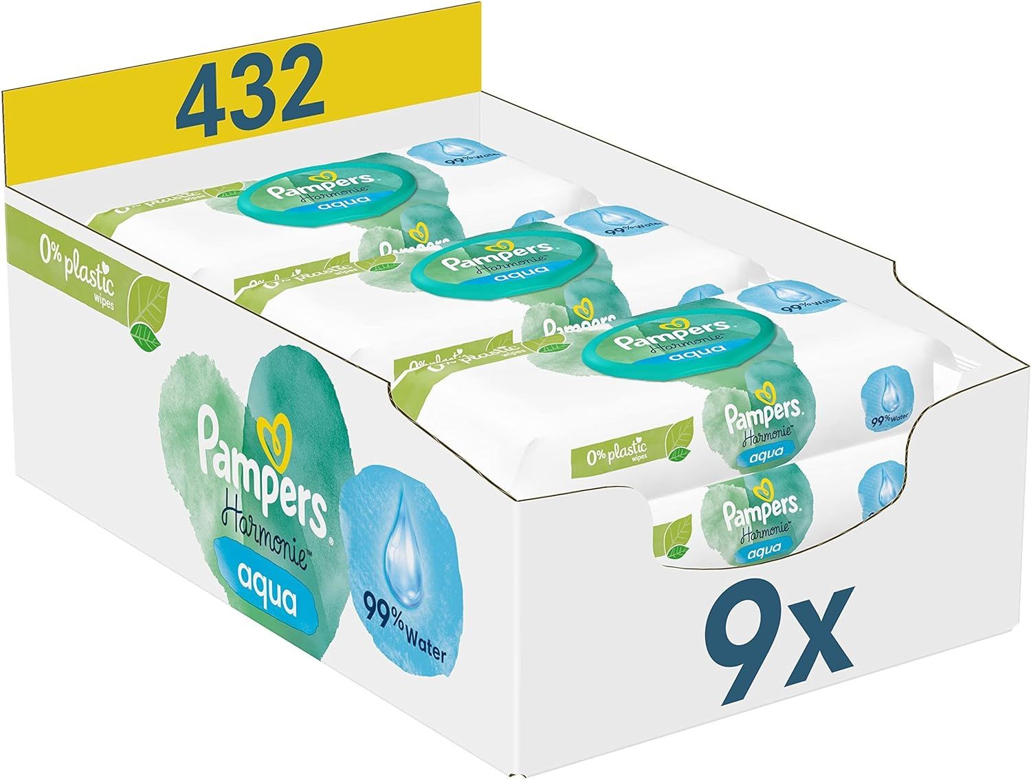 Pampers Harmonie Aqua Baby Feuchttücher