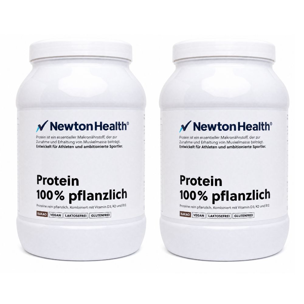Newton Health Proteinpulver - Pflanzliches Protein - Kakao
