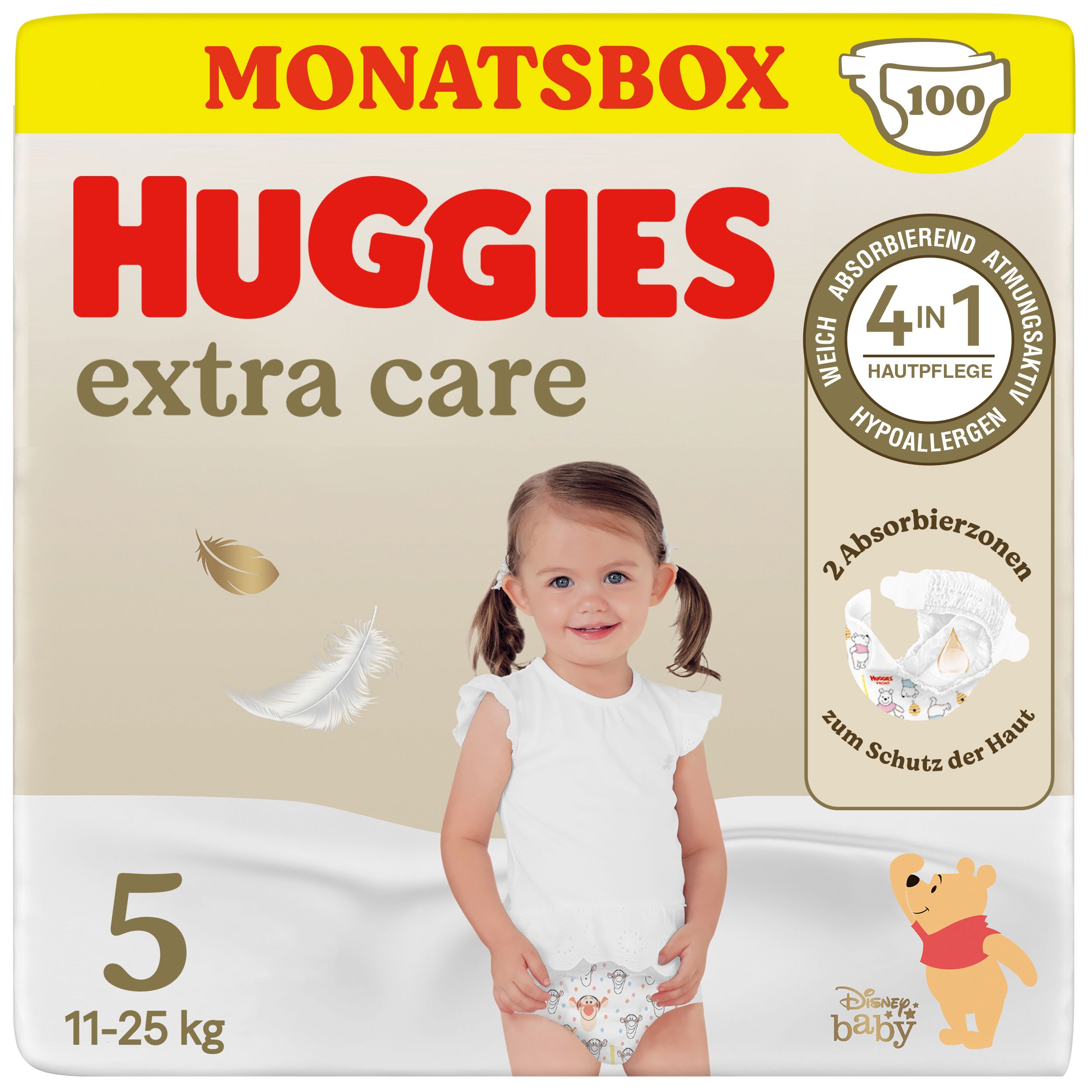 Huggies Babywindeln Extra Care Disney-Design Windeln Größe 5