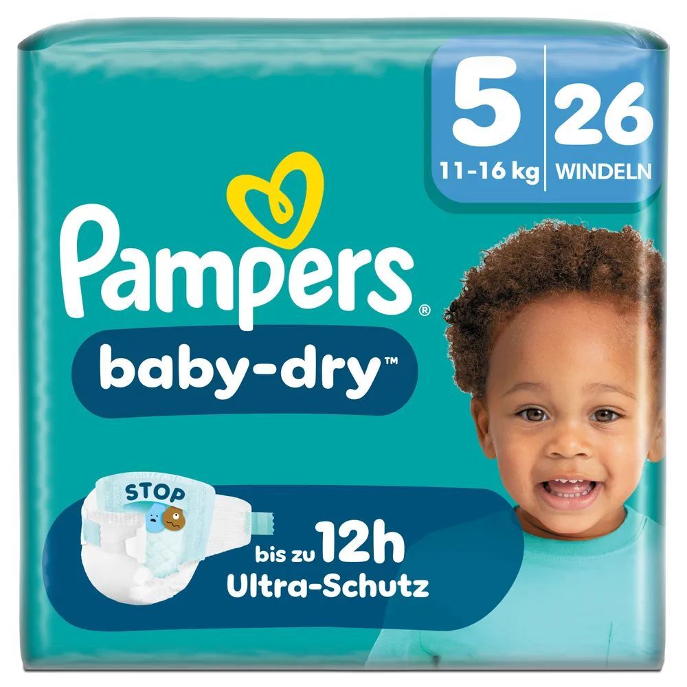 Pampers Baby Dry Gr.5 Junior 11-16kg  Windeln Single Pack