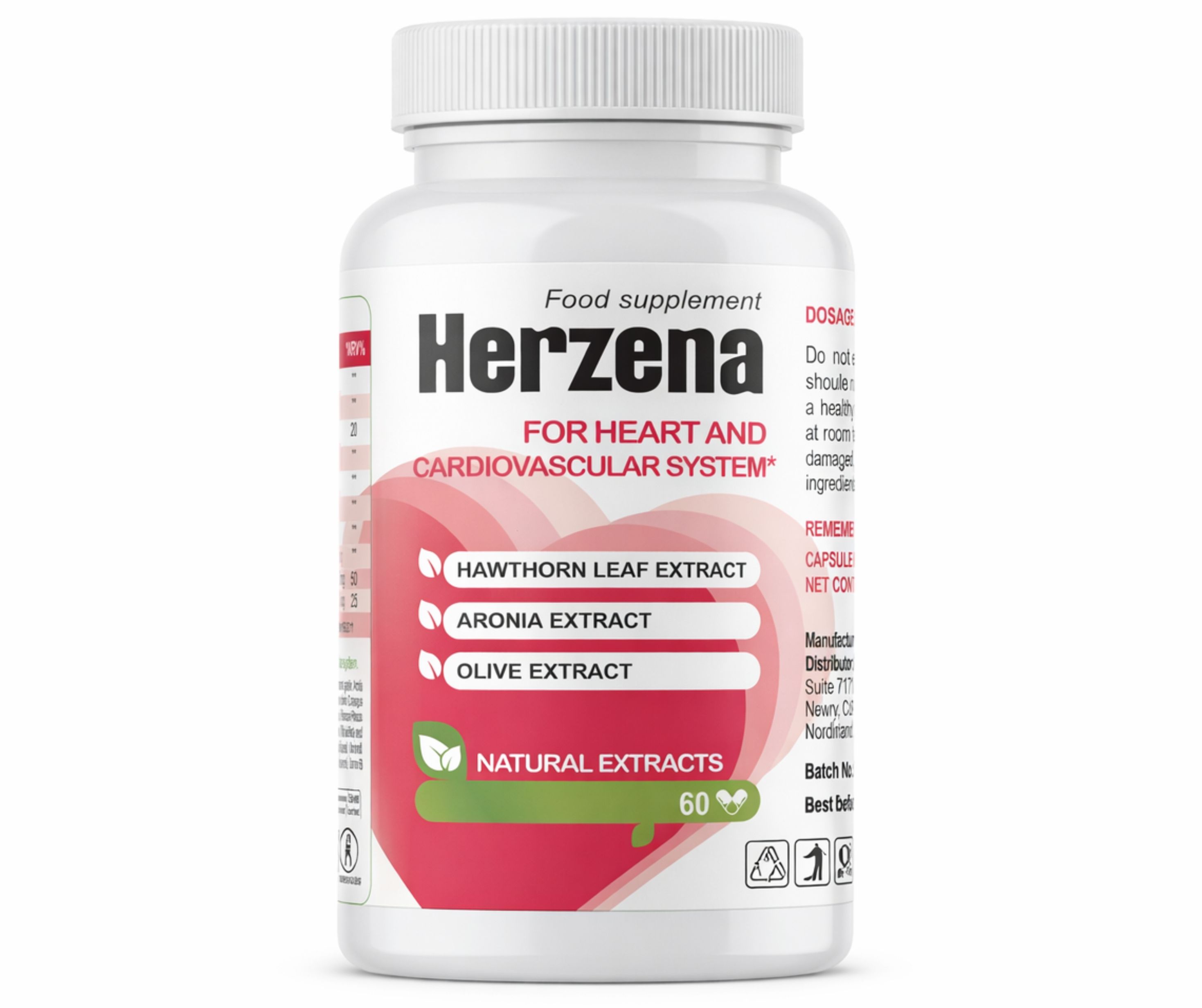 Herzena für die Herzgesundheit | Nahrungsergänzungsmittel