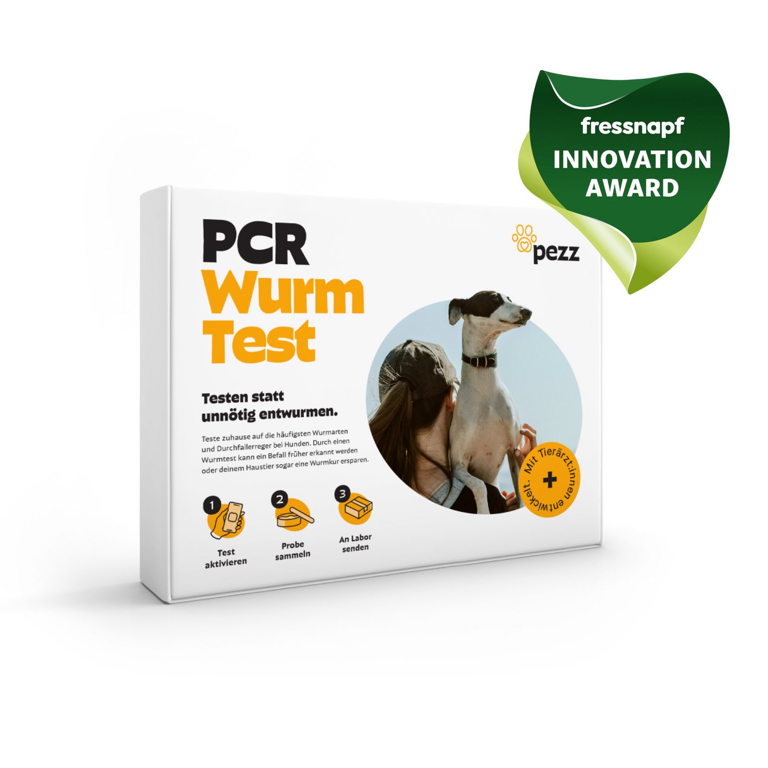 Pezz | Hunde Wurmtest PCR - testen statt unnötig entwurmen