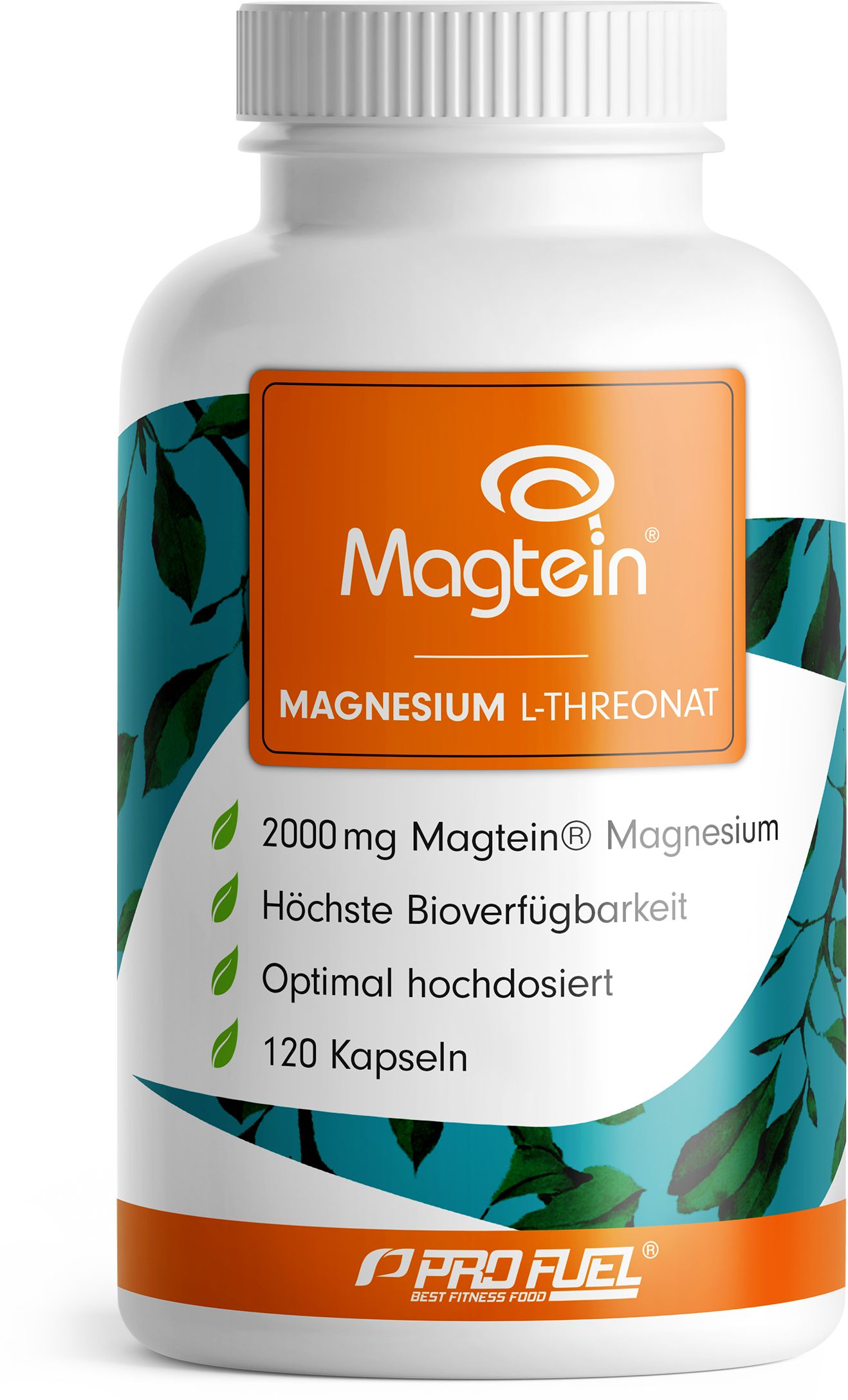 ProFuel - Magnesium Threonate Kapseln - 2000 mg Magtein® Magnesium-L