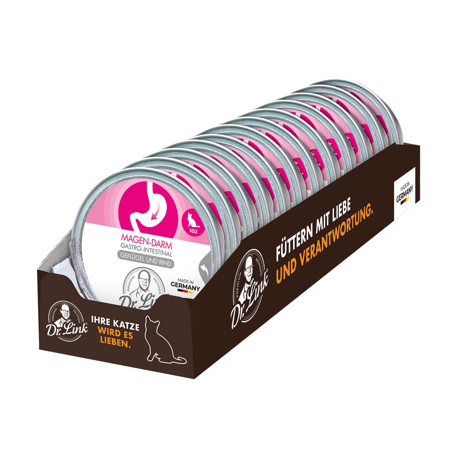 Dr. Link® SPEZIAL-DIÄT Magen-Darm I Gastro-Intestinal Geflügel und Rind