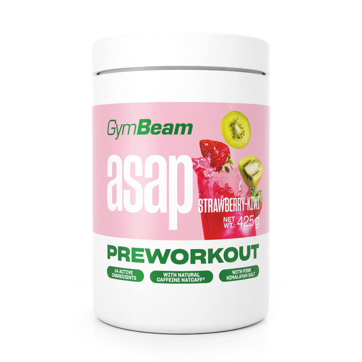 GymBeam ASAP Pre-Workout Pulver mit NATCAFF Koffein