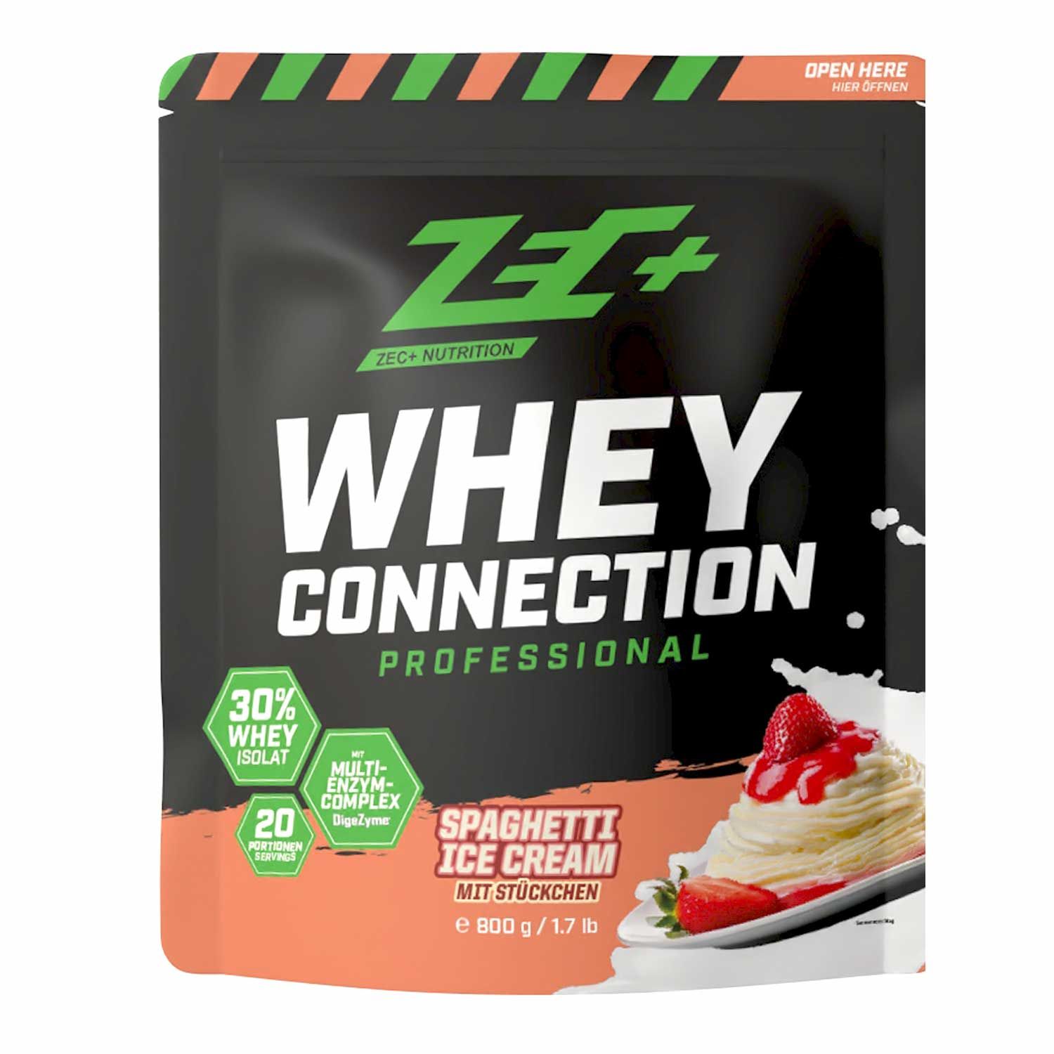 ZEC+ WHEY CONNECTION PROFESSIONAL Spaghetti-Eis
