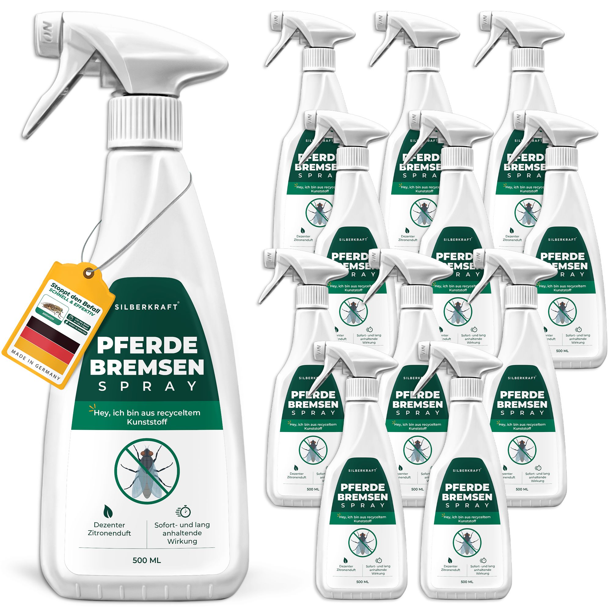 SILBERKRAFT Bremsen-Spray für Pferde