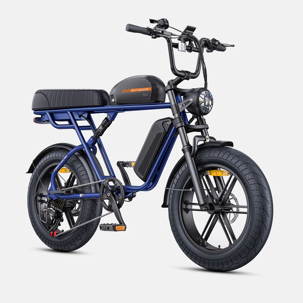 ENGWE M1 250W 20x4.0' Fat Tire E-Bike im Motorradstil mit zwei Akkus