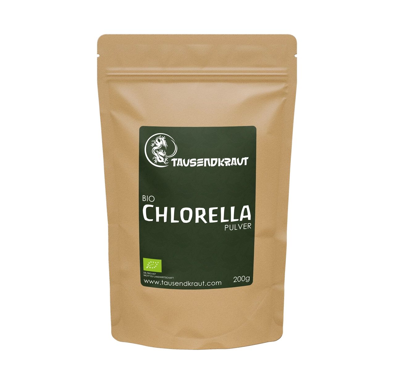 Tausendkraut Chlorella Pulver BIO
