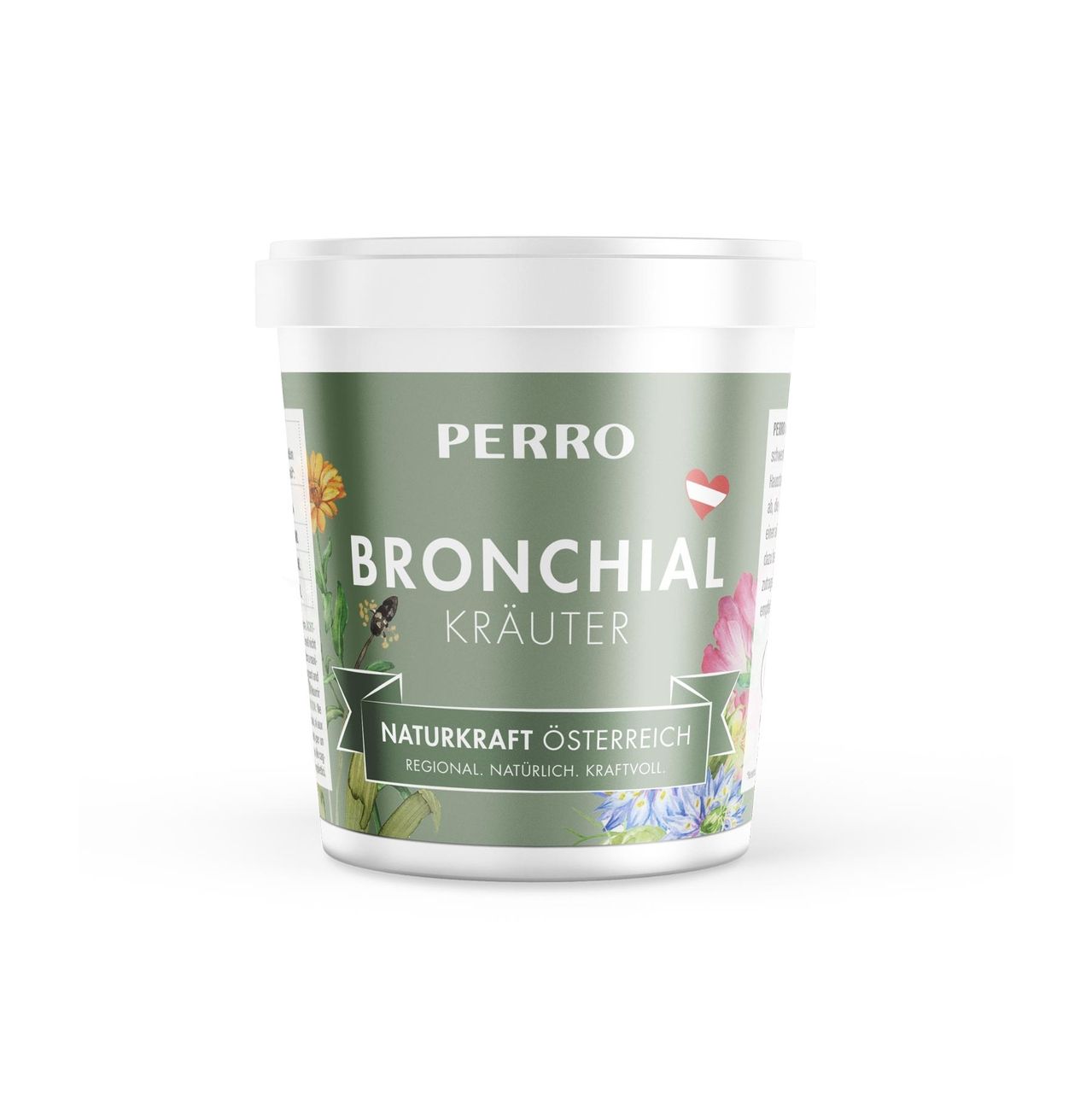 PERRO Naturkraft - Bronchial Kräuter - Nahrungsergänzung für Hunde