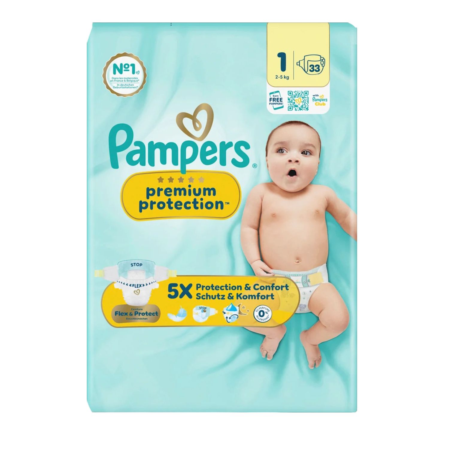 Pampers premium protection Windeln Premium Protection Gr. 1