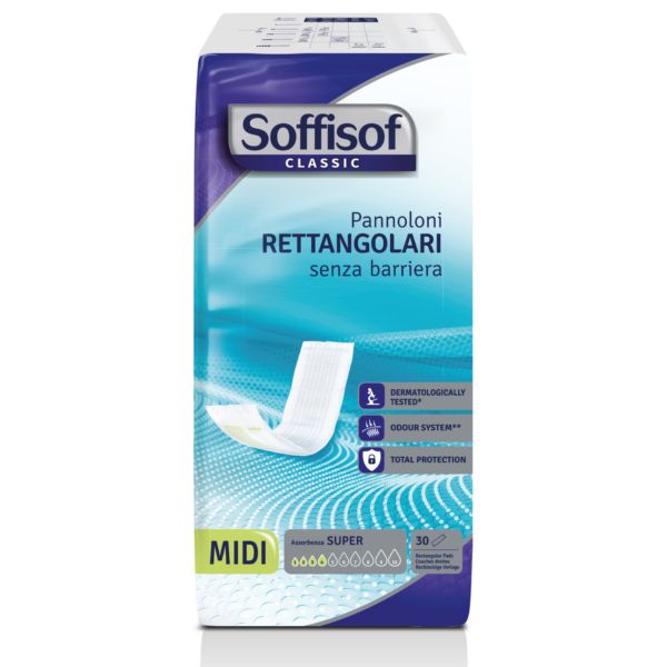 Soffisof Rechteckeinsatz Windeln ohne Barriere