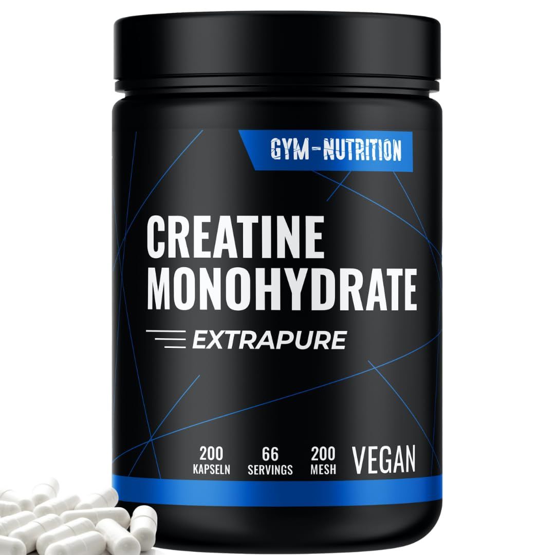 Gym Nutrition Creatin Monohydrat Kapseln