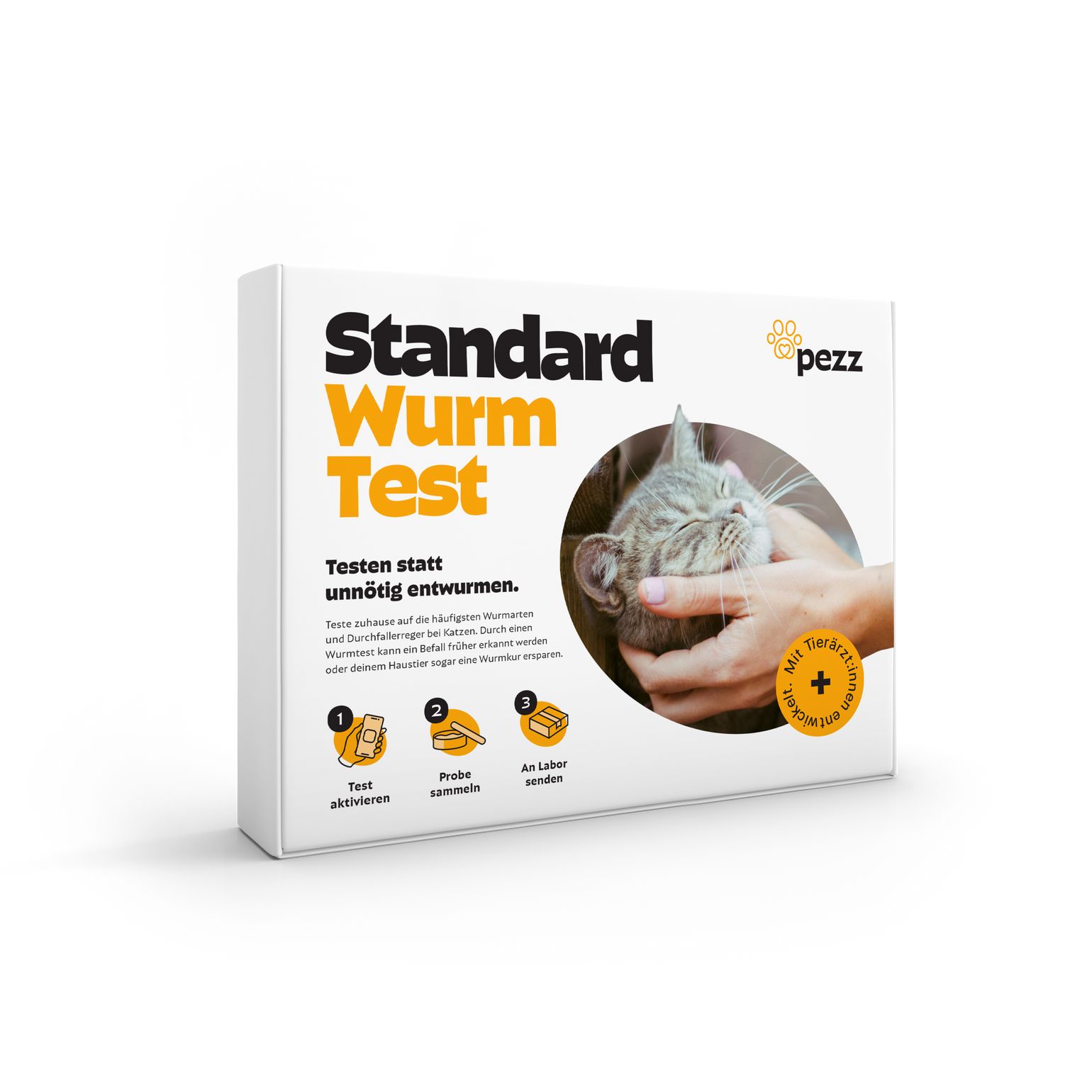 Pezz | Katzen Wurmtest - testen statt unnötig entwurmen