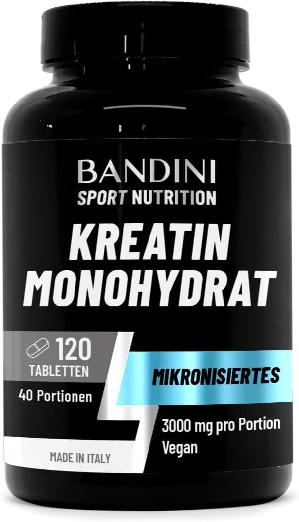 Bandini Mikronisiertes Kreatin-Monohydrat Tabletten