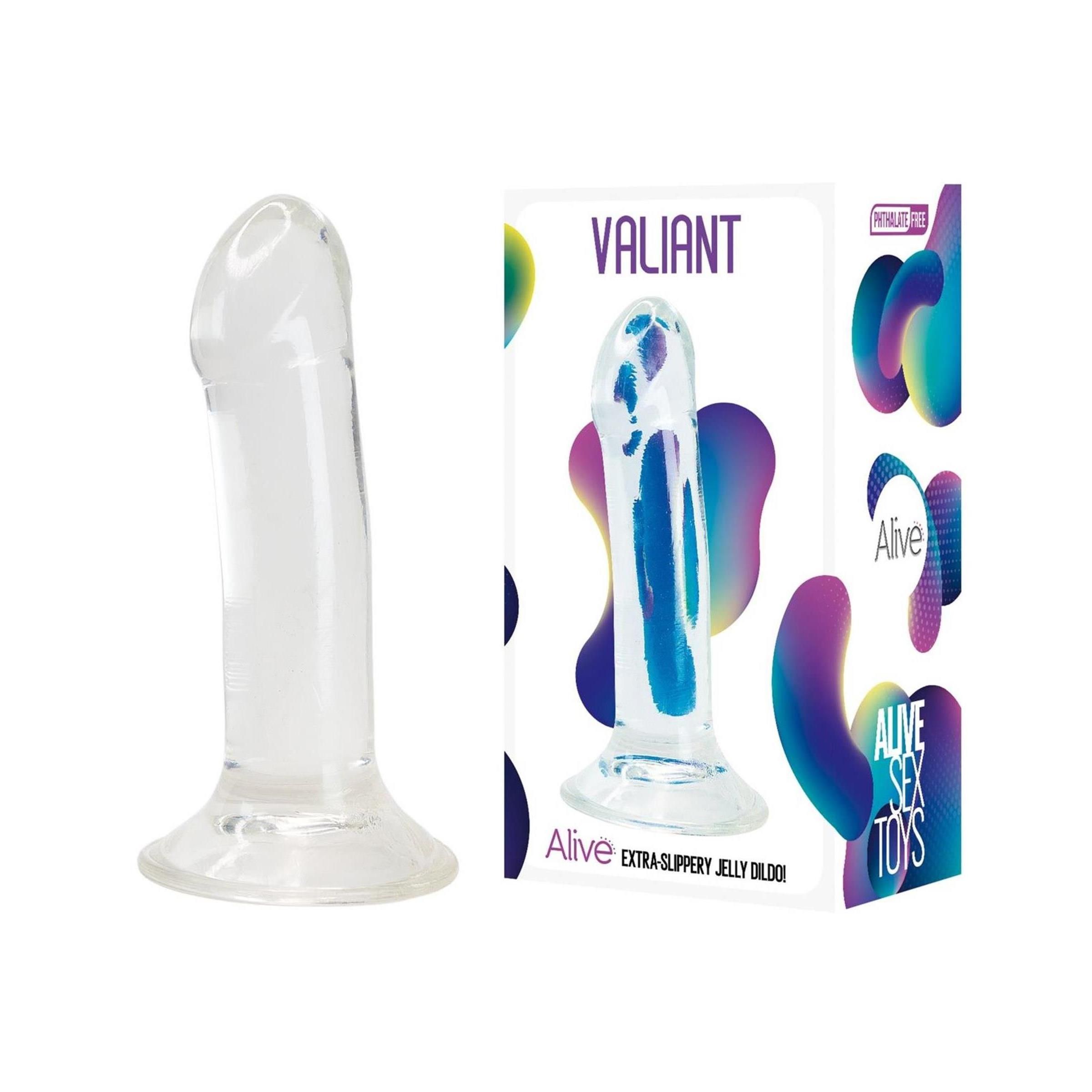 ALIVE Jelly Dildo Valient