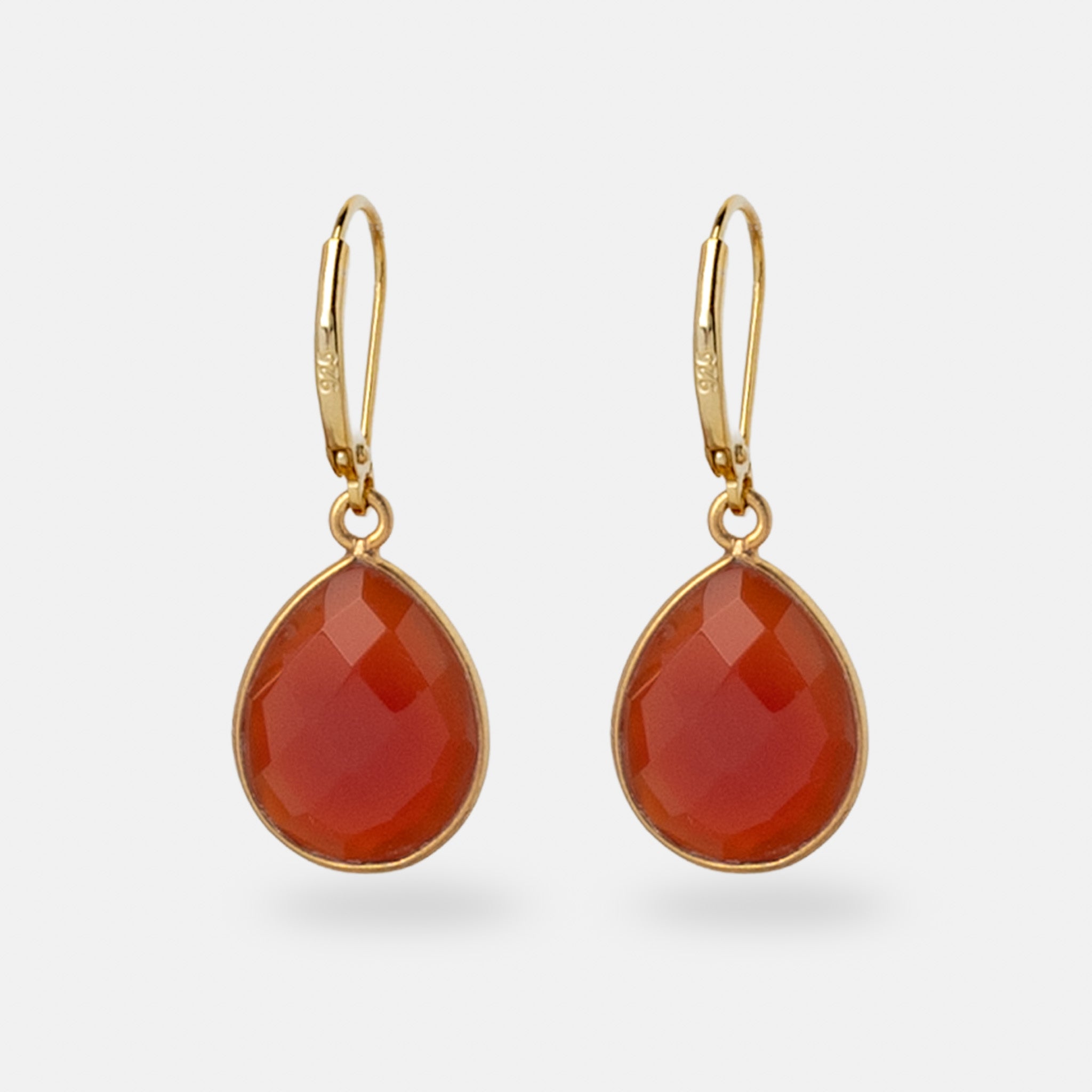 Ohrringe Elize Red Onyx