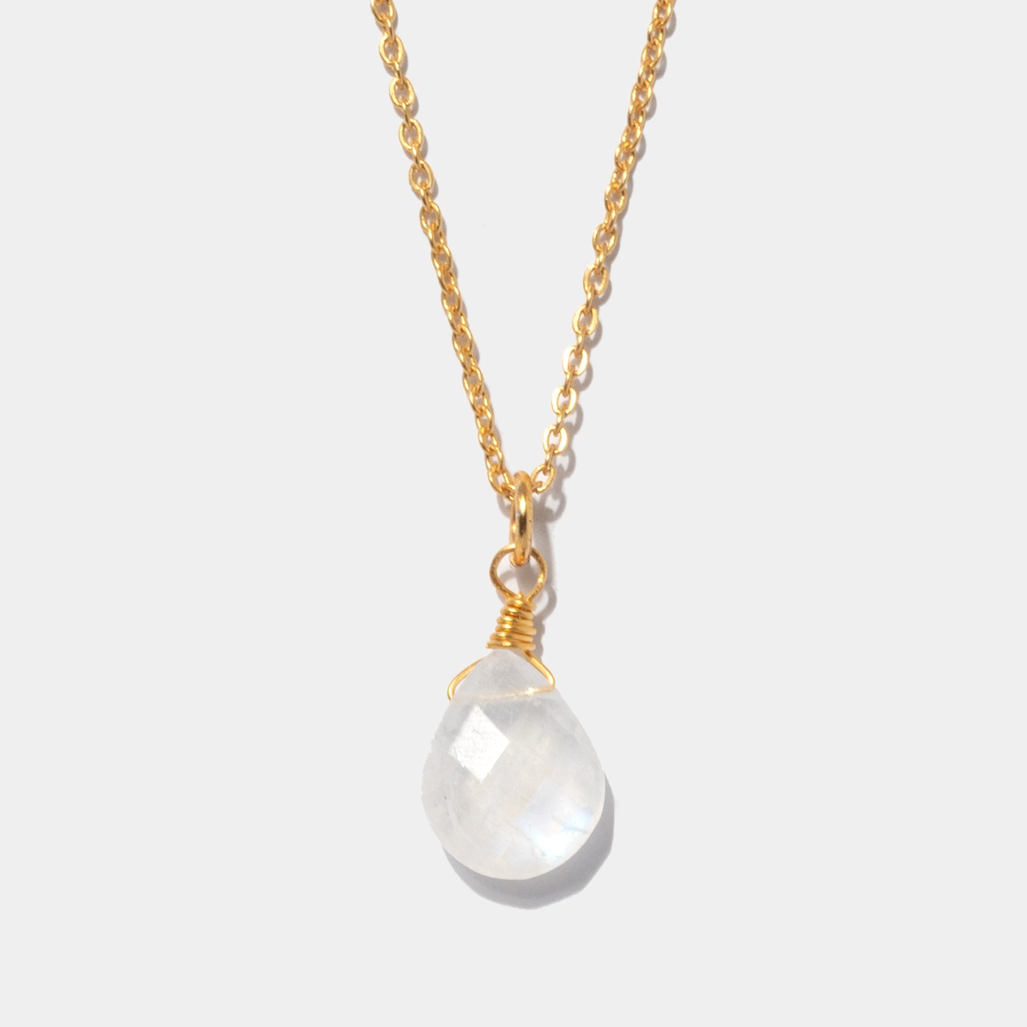Halskette Lilou Moonstone Gold