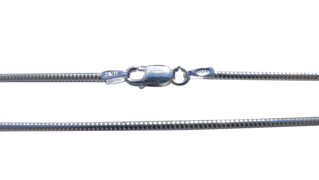 Silber Schlangenkette massiv Silberkette - 44cm