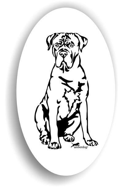 Cane Corso Hund Sticker Aufkleber