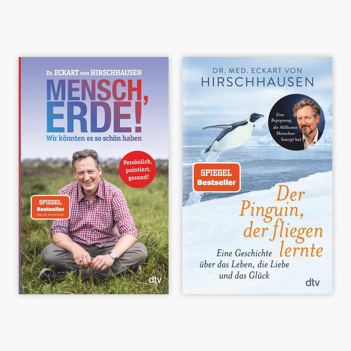 Mensch Erde + Der Pinguin, der fliegen lernte + 1 exklusives Postkartenset