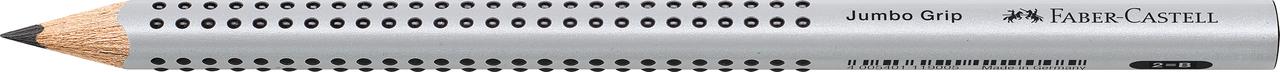 Bleistift Jumbo Grip B Silber