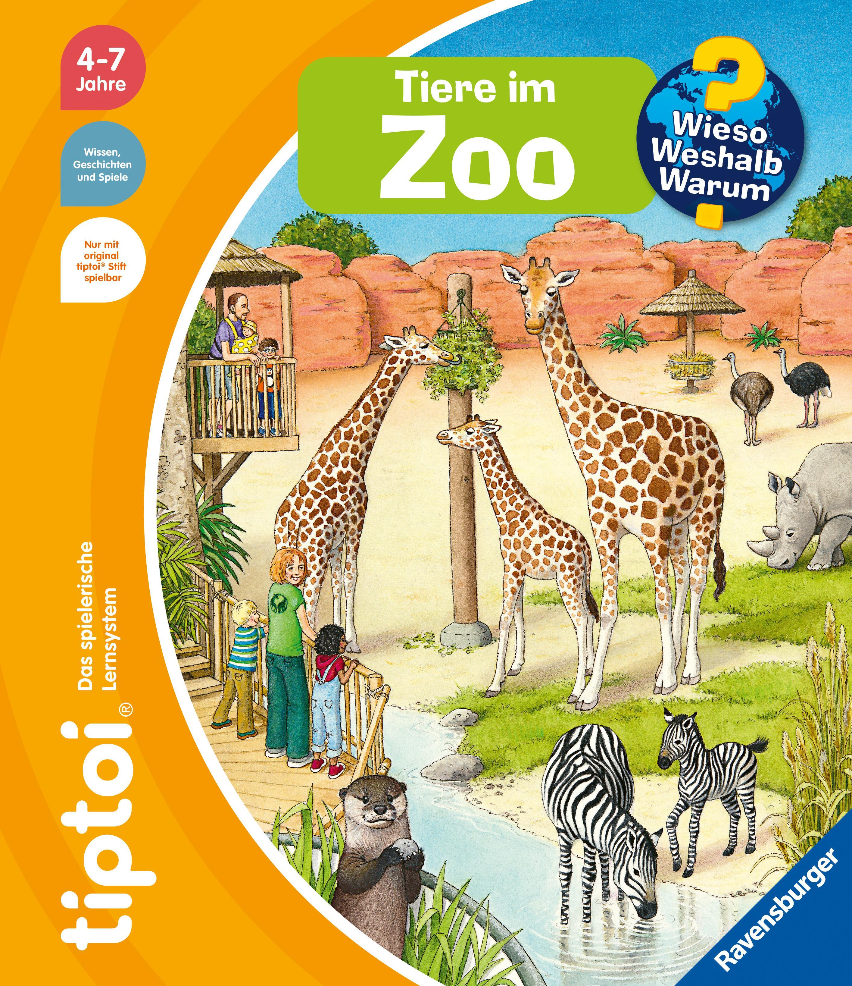tiptoi® Wieso? Weshalb? Warum? - Tiere im Zoo