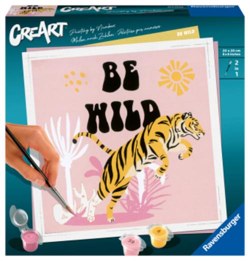Malen nach Zahlen CreArt - Be Wild